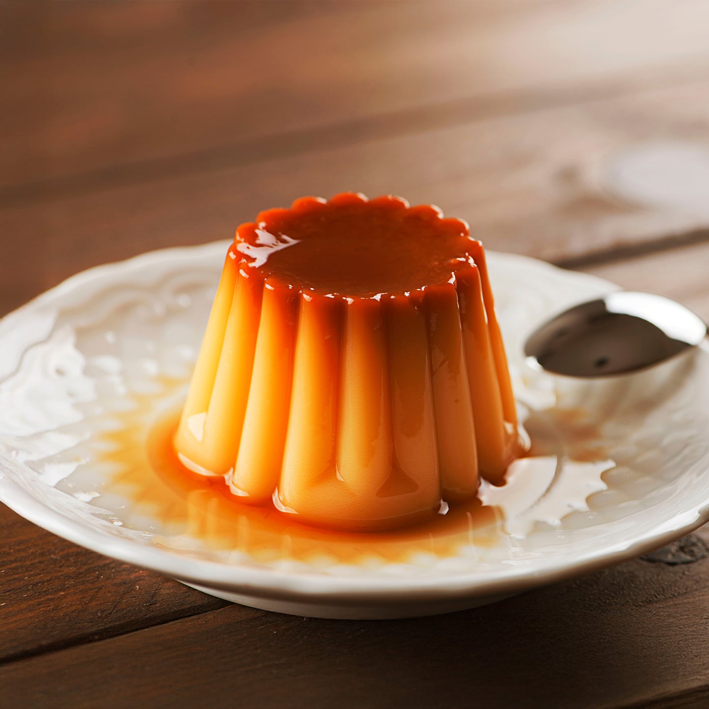 Crème renversée au caramel