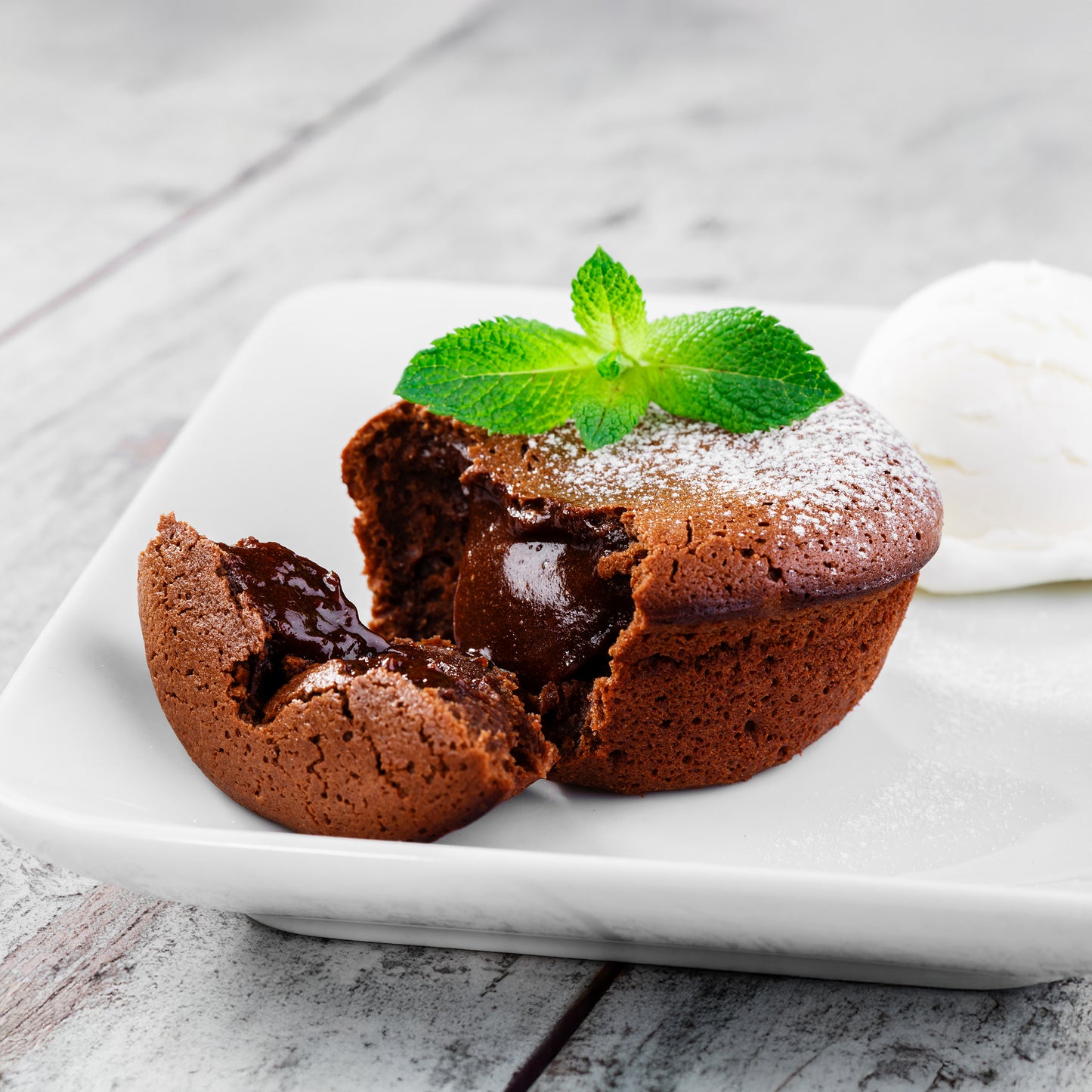 Le fondant au chocolat