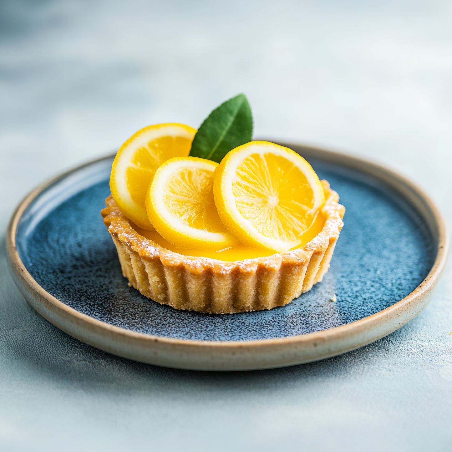 Tarte aux deux citrons