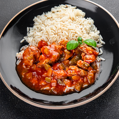 Poulet basquaise