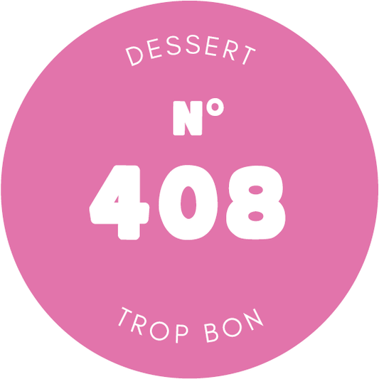 Crémeux chocolat noir et poires caramélisées